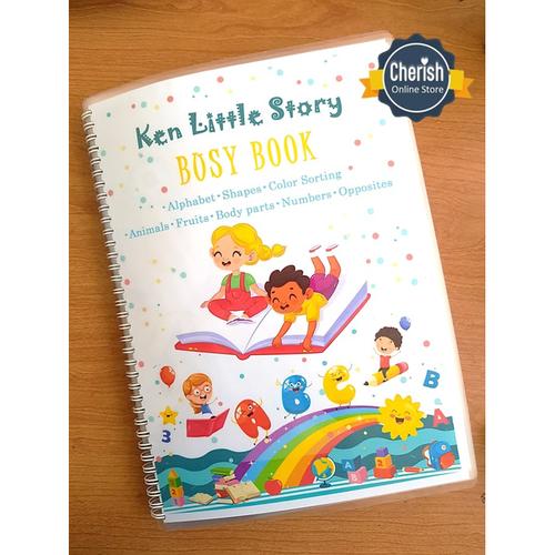 Foto Produk Busy Book - Activity Book - Buku Edukasi Anak - Quiet Book Vol. 01 dari Cherish Online