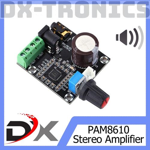 Jual [HARGA SATUAN] PAM8610 Digital Stereo Amplifier 12V With Potentio ...