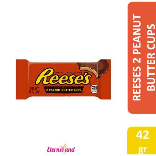 Foto Produk Jual Reese's 2 peanut butter cups / Reeses coklat kacang 42g - 2 peanut butter dari Eternaland