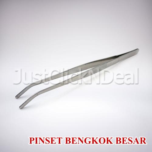 Foto Produk Pinset Panjang Besar Bengkok Aquascape dari DX Online Store