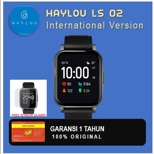 Foto Produk Haylou LS02 Smartwatch 1.4 inch LCD Global Version free Screen Guard dari Deerma Shop