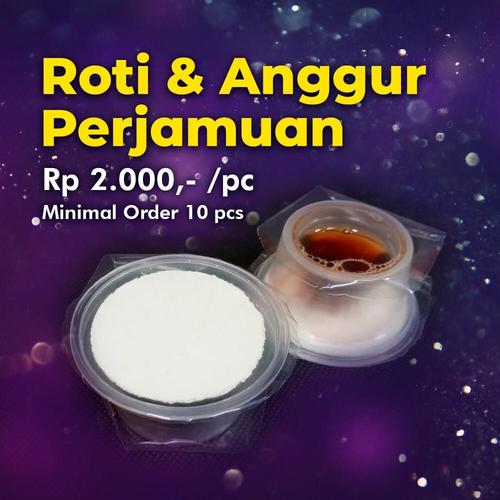 Foto Produk Hosti / Roti & Anggur Perjamuan Kudus dari Integrity Online Store