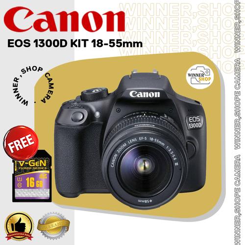 Foto Produk CANON 1300D KIT 18-55mm / CANON1300D / EOS 1300D dari winner,shop camera