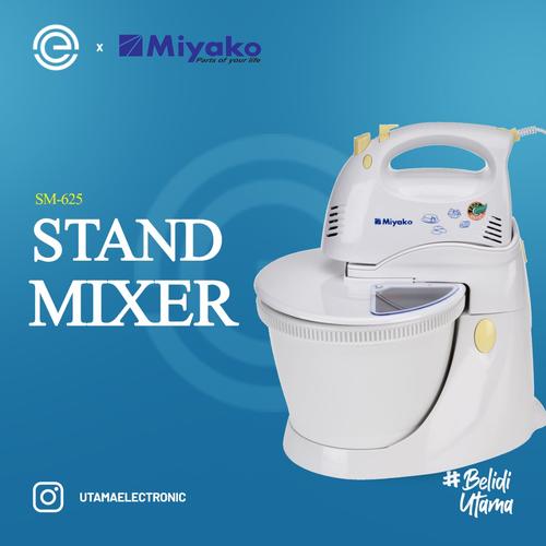 Foto Produk MIYAKO Stand Mixer SM625 - Putih dari UTAMA_ELECTRONIC