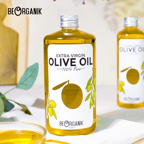 Foto Produk Extra Virgin Olive Oil 500ml - Minyak Zaitun Murni Beorganik dari Beorganik
