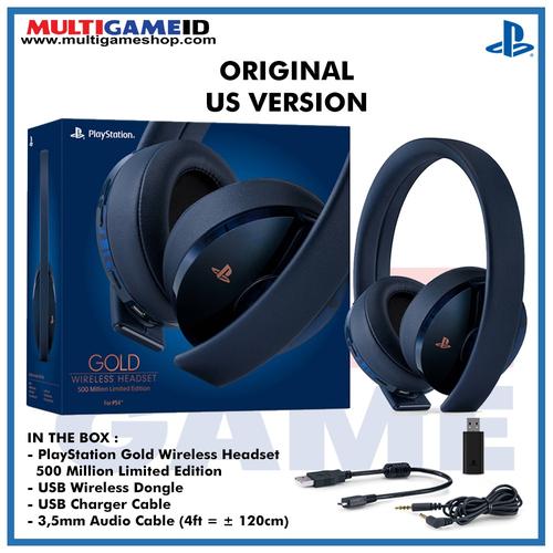Jual New Playstation GOLD Wireless 