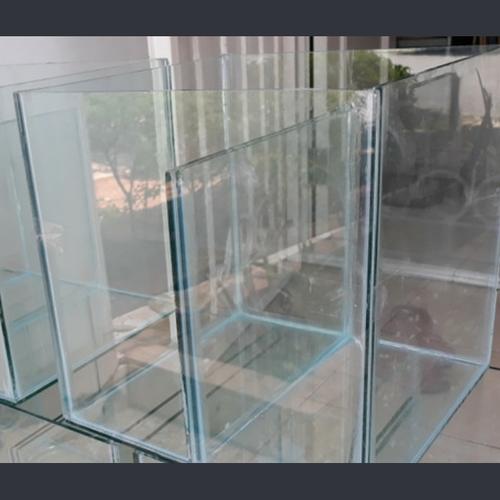 Jual AQUARIUM BESAR SEKAT Double untuk ikan louhan foto kontes akuarium