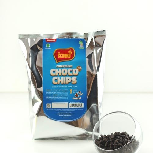 Foto Produk Chocolate Chips Schoko /cokelat chips / cokelat enak / topping cokelat dari bakingmart jakarta