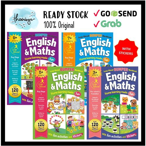 Foto Produk Leap Ahead Bumper Workbook 3+ 5+ 7+ 9+ Preschool Kindergarten Book - 7+ dari Thevringe