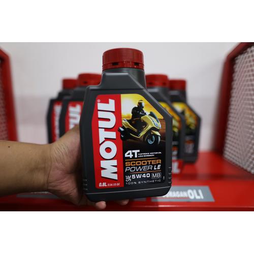 Foto Produk MOTUL Scooter Power LE 5W40 0.8L OLI MOTOR MATIC dari Juragan Olie