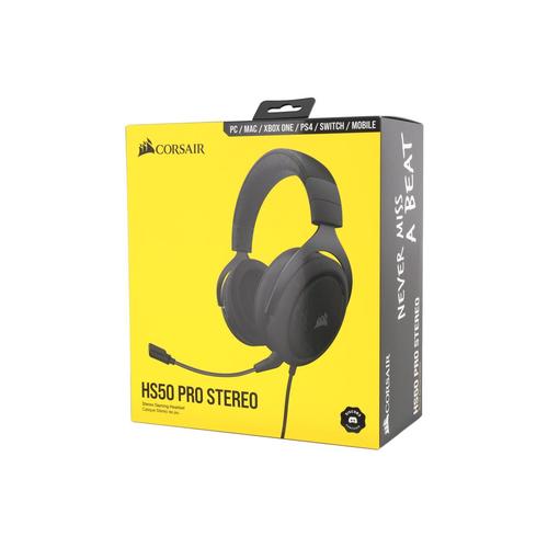 Jual Corsair HS50 PRO STEREO Carbon 3 