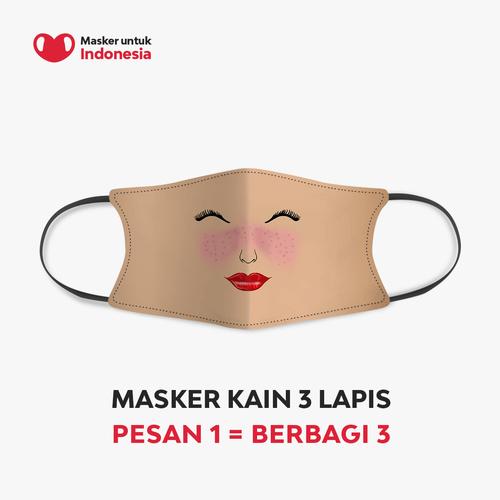 Foto Produk Ayu Dewi x Masker untuk Indonesia dari Masker untuk Indonesia