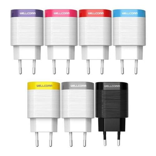 Foto Produk Charger Wellcomm Elegant 2.1A Adaptor Charger Cable Micro dari PojokITcom Pusat IT Comp