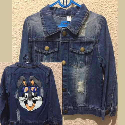 Jaket Jeans Anak Bug Bunny Import KT290 