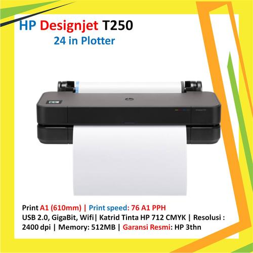 Jual HP Designjet T250 24 inch Printer A1 - Jakarta Barat - HP Store |  Tokopedia