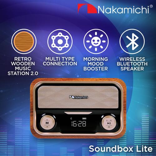 Foto Produk Nakamichi Soundbox LITE Speaker Portable Audio Wireless Bluetooth dari Nakamichi Indonesia
