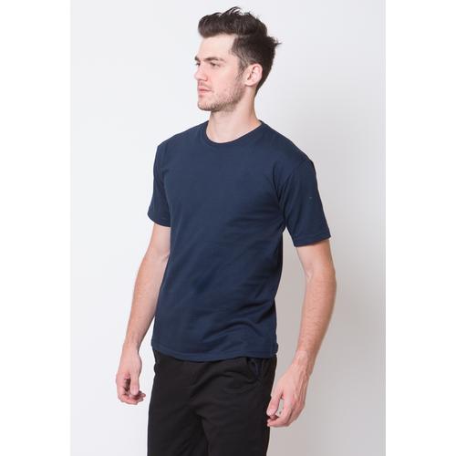 Gambar T-Shirt Series (Baju Polos Biru Donker - Navy) - L dari Arsenio Apparel Store Jakarta Barat Tokopedia