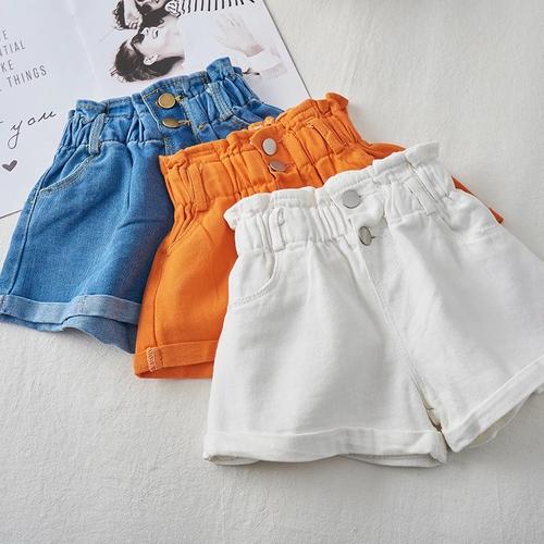 Jual DELLY DENIM SHORT 3 COLOURS (celana pendek anak perempuan, cewe, jeans  - Jakarta Barat - Mommy and Elle | Tokopedia