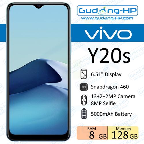 Foto Produk Vivo Y20s 8/128 GB Garansi Resmi - Hitam dari Gudang-HP