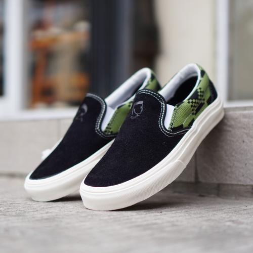 vans black olive