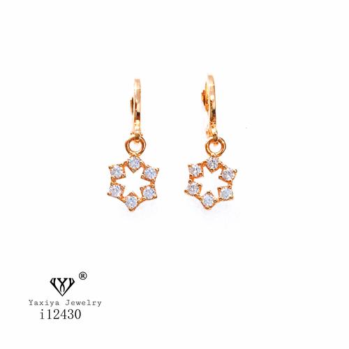Foto Produk Anting Permata Lapis emas Perhiasan imitasi Gold18k Yaxiya Jewelry 095 dari YAXIYA JEWELRY
