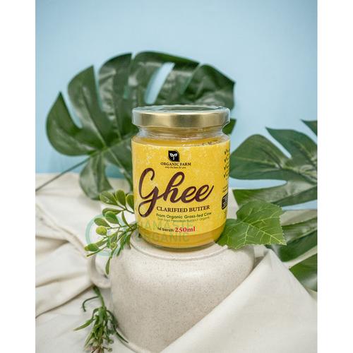 Foto Produk ORGANIC FARM GHEE - ORGANIC AND GRASS-FED CLARIFIED BUTTER 250ML dari namaste organic