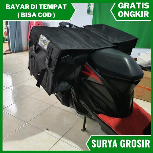 Foto Produk tas kurir makanan tas motor kecil tas motor barang anti air dari surya grosir murah
