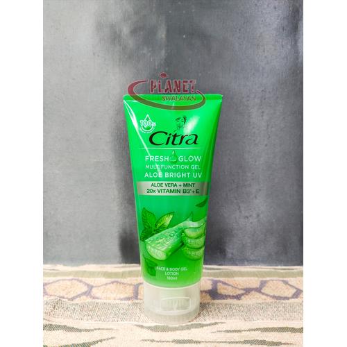 Jual CITRA FACE & BODY GEL LOTION ALOE VERA 180 ML Kota Samarinda Swalayan SMD