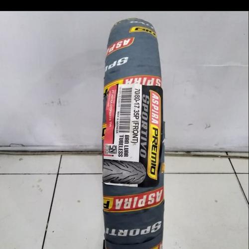 Foto Produk PAKET 1 BAN LUAR TUBLES ASPIRA SPORTIVO 70/80-17 ALL MOTOR BEBEK dari Cahaya purnama ban