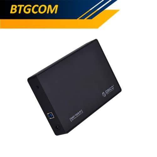 Foto Produk Orico 3588US3 3.5 Inch USB 3.0 SATA Harddisk HDD Enclosure Casing Case dari BTGCOM