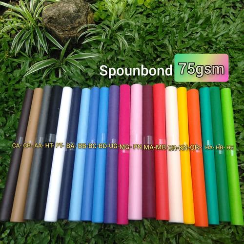 Foto Produk bahan kain spunbond furing pur sponbond meteran 160cm x 1meter 75gsm dari Gudang Electronic & Cell