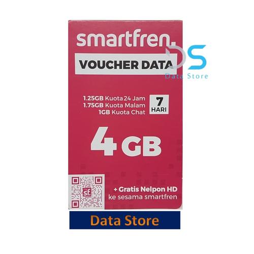 Foto Produk Voucher SmartFren 4 GB dari Data Store Cellular