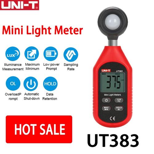 Jual UT383 Digital Lux Light meter Luminometer Alat Ukur Intensitas