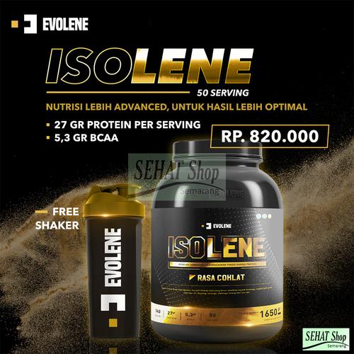 Foto Produk Evolene ISOLENE 50 SACHET - Whey Protein Isolate Susu Fitness dari Sehat Shop Semarang