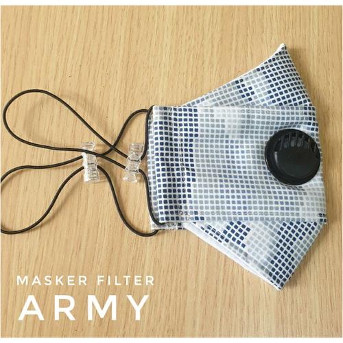 Foto Produk Masker 3D earloop Army dari shade_butik