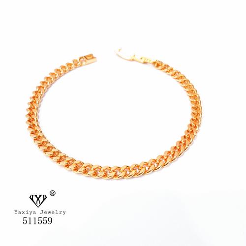 Gambar Gelang rantai emas perhiasan imitasi gold 18k Yaxiya Jewelry 678 dari YAXIYA JEWELRY Jakarta Barat Tokopedia