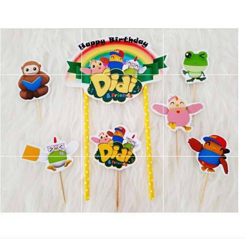 Jual Topper didi and friends topper ulang tahun topper puding hiasan ...