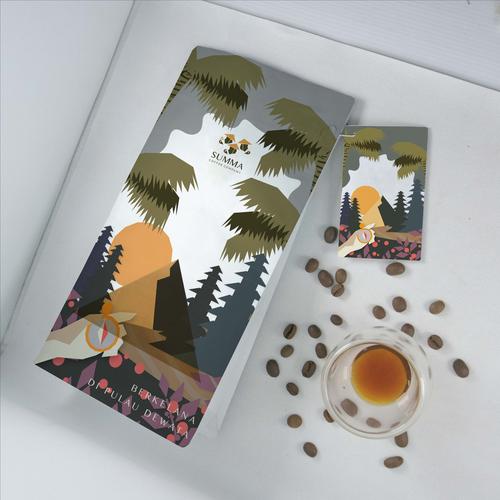 Gambar "Berkelana di Pulau Dewata" (Bali Kintamani) Kopi Single Origin 450g - 450g dari Summa Coffee Company Kota Medan Tokopedia