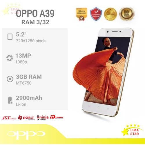 Foto Produk Oppo A39 3/32GB - Kuning dari LimaStar