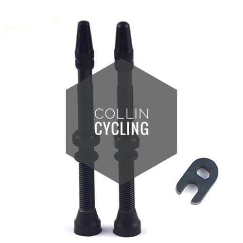 Foto Produk Tubeless Valve 70 mm High Quality Made In Taiwan Presta - 90 mm dari Collin Cycling