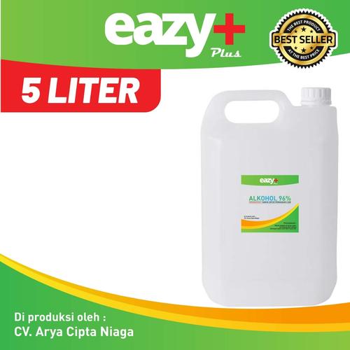 Foto Produk Alkohol 96% 5 Liter Cairan disinfektan Alkohol teknis dari Arya Sportivo