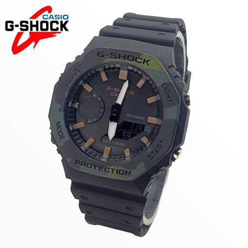 Foto Produk JAM TANGAN CASIO G-SHOCK MODEL GA-2100-4ADR KW SUPER - Army - Abu Loreng dari Triple - T