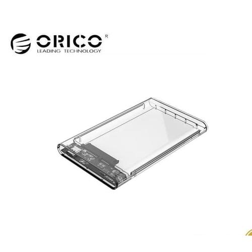 Foto Produk ORICO 2139C3-G2 2.5in Transparent Type-C 3.1 Gen2 HardDrive Enclosure dari Surya Mitra Online