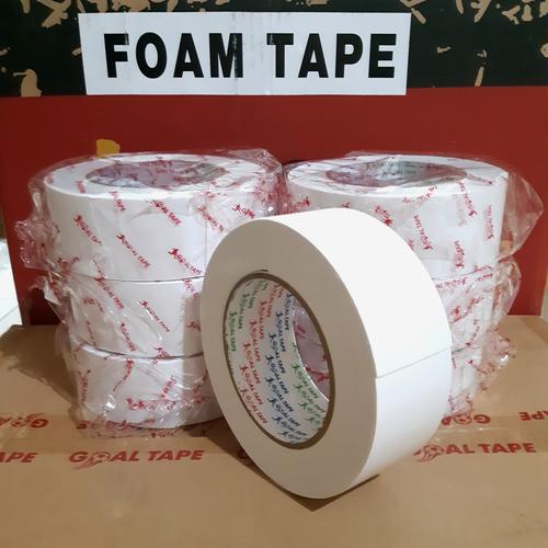 Foto Produk DOUBLE TAPE FOAM PUTIH (2 INCH × 6M) DOUBLE TAPE BUSA PUTIH MURAH dari joker store 29