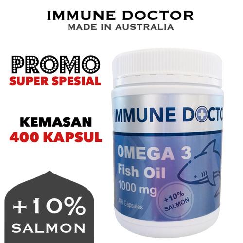Foto Produk PROMO Omega 3 + SALMON | IMMUNE DOCTOR Fish Oil | Kapsul Minyak Ikan dari zagata online shop