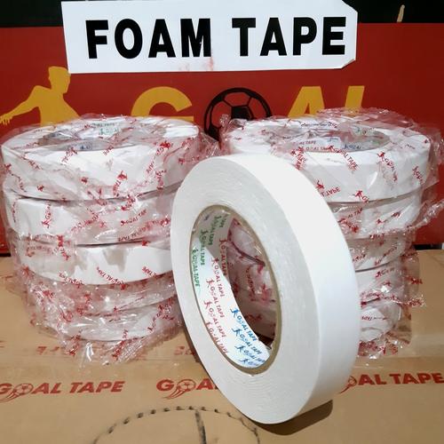 Foto Produk DOUBLE TAPE FOAM PUTIH (1 inch × 5M) DOUBLE TAPE BUSA PUTIH MURAH dari joker store 29