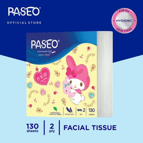 Foto Produk Paseo Character Tissue Wajah Pop Up Sanrio 130 Sheets dari Paseo Tissue Official