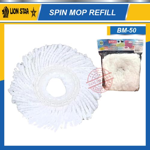 Foto Produk REFILL ISI ULANG BM45/BM51 - LIVINA SPIN MOP KAIN PEL LION STAR dari GoldStars
