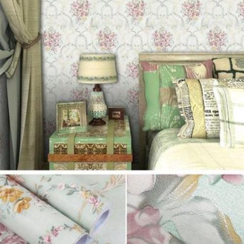 Foto Produk Wallpaper Sticker Motif Bunga - Mawar Hijau dari AbadinternasionalTrading
