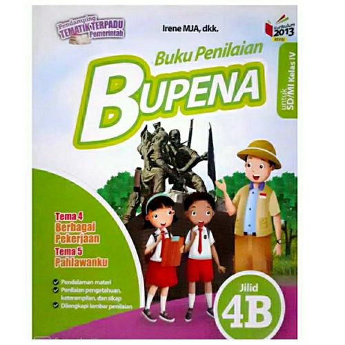 Gambar BUKU BUPENA ERLANGGA KELAS 4 SD KURIKULUM 2013 / BUPENA 4B dari DUTA BUKU PELAJARAN UMUM Kota Semarang Tokopedia